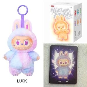 Authentic Pop Mart Luck Labubu Big Into Energy Sealed Nag US Seller💜
